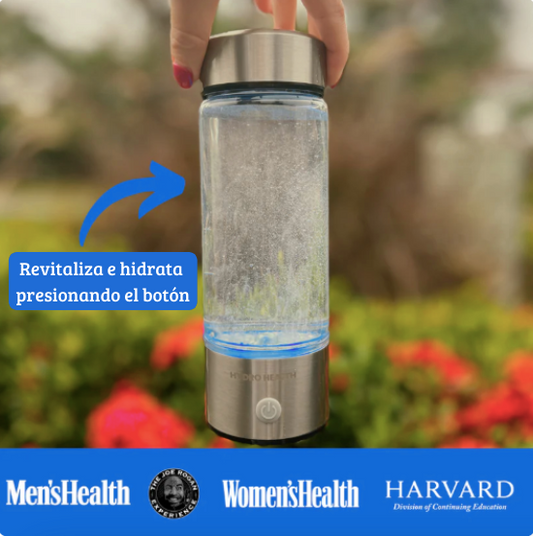 HYDROHEALTH - Botella de Agua Hidrogenada