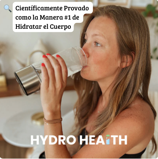 HYDROHEALTH - Botella de Agua Hidrogenada