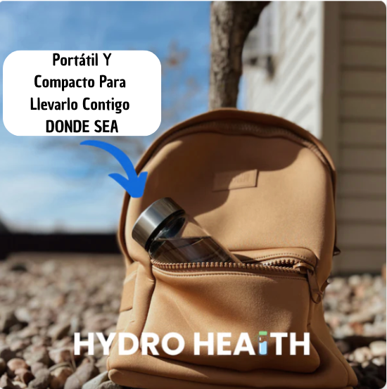 HYDROHEALTH - Botella de Agua Hidrogenada