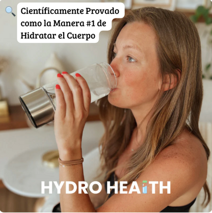 HYDROHEALTH - Botella de Agua Hidrogenada